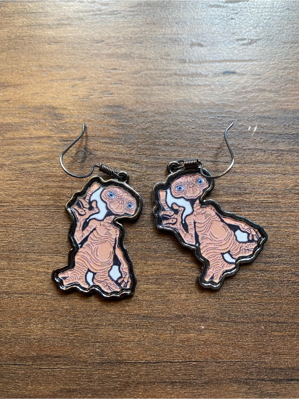 E. T Character Drop Earrings - Novelty Women's Jewelry